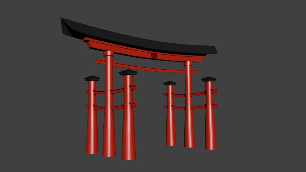 Japanese Torii Gate preview image 1